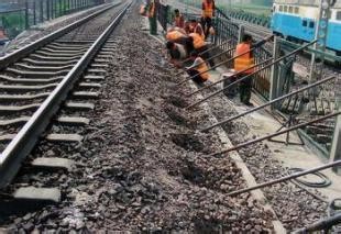 弓长岭铁路下沉注浆